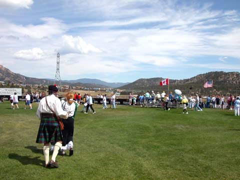 View of the festival