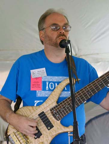 Chuck on bass
