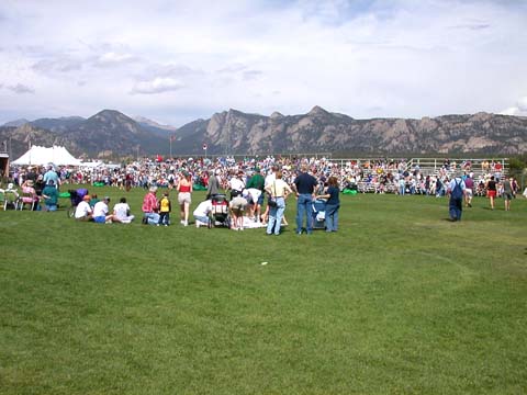 View of the festival